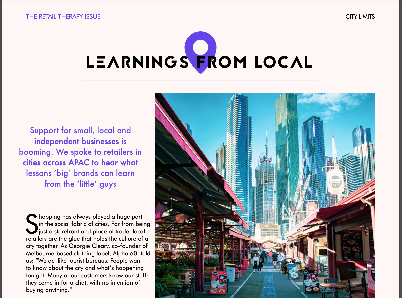City Limits - 'Learning From Local'